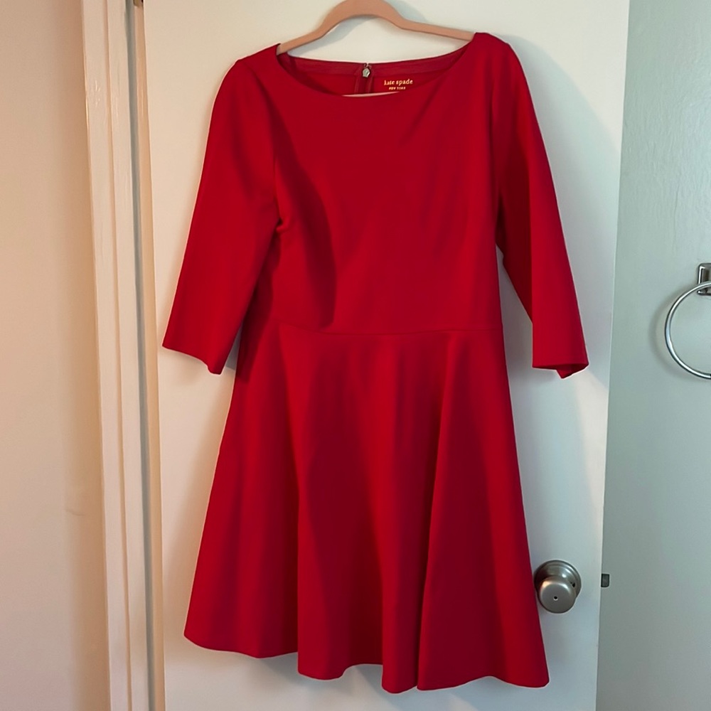 Kate Spade Red Dress (Size L)